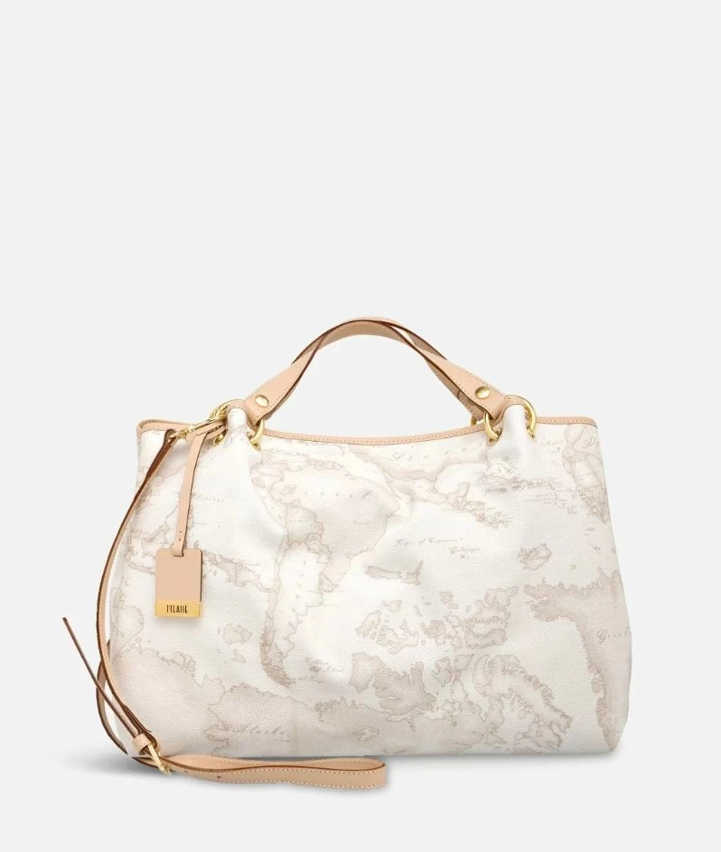 Geo White Borsa grande a mano